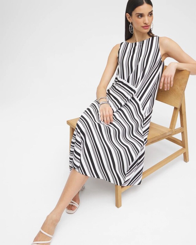 Black Label Asymmetrical Dress - image 1
